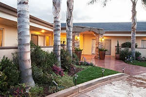 front of the Cottonwood Canyon Healthcare facility